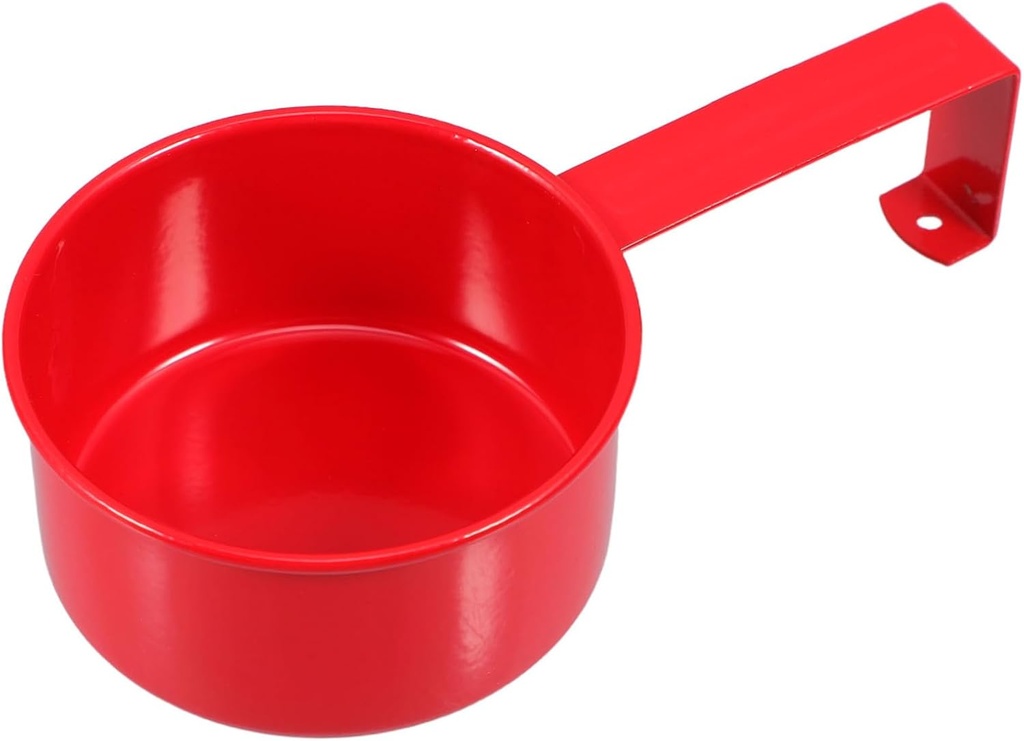 Iron Hanging Spoon Small Metal Scoop Cat Dog Food Scoop Measurement Tool