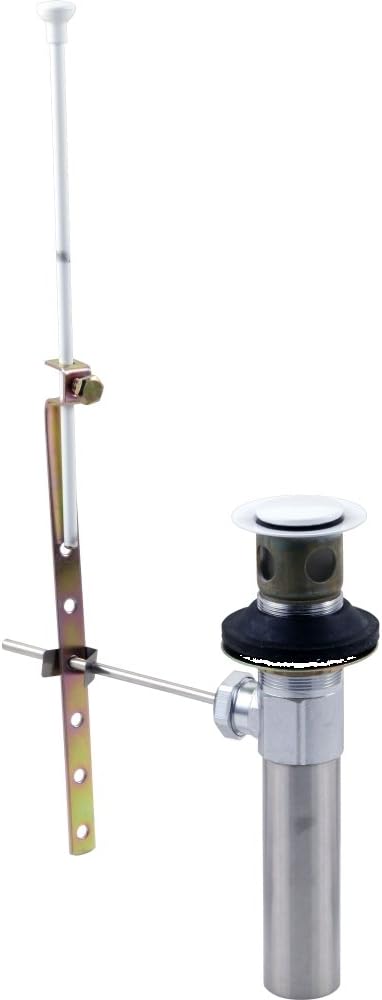 Delta Faucet RP5651WH Drain Assembly Metal Bathroom, White