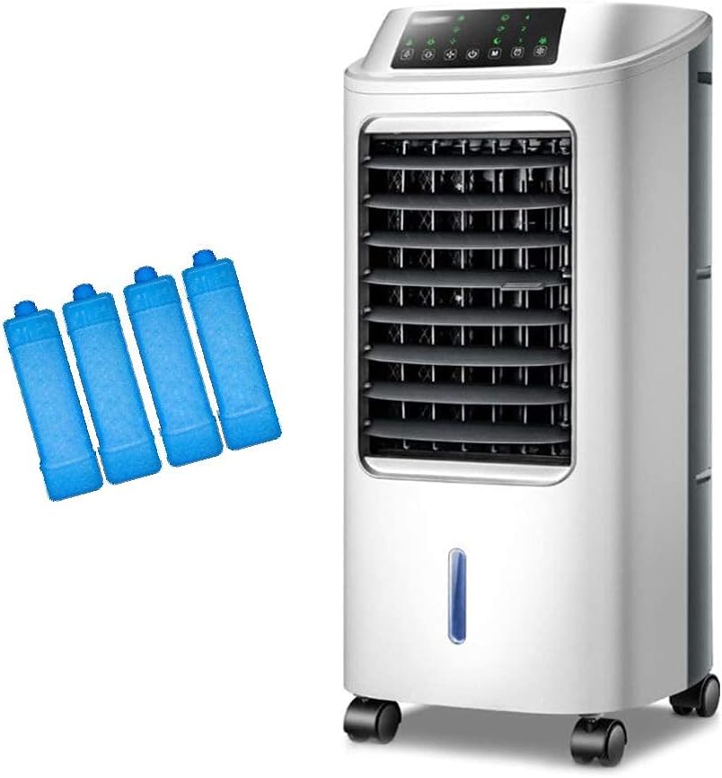 Air Coolers Evaporative Coolers Portable Misting Evaporative Humidifier with Remote Control Air Conditioner Fan and Bladeless Noiseless Fan for Office Dorm Room