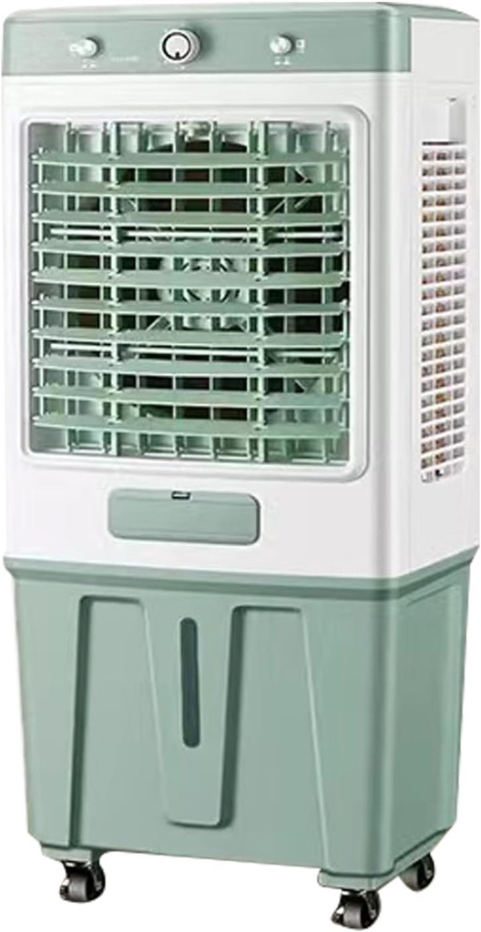 Swamp Cooler, Portable Evaporative Air Cooler, with 4 Ice Packs, Water Level Window, 3 Adjustable Wind Speeds, Industrial Air Conditioner for Home, Commercial(112x34x47cm/44x13.4x18.5in)