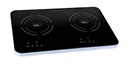 TI-2C 23 inch Portable Dual Induction Glass-Ceramic Cooktop, 1750W, UL1026 Certified