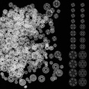 150 Sets Transparent Snaps for Sewing Invisible, 3 Sizes Sew on Snaps for DIY Project, Snap Buttons for Clothes, Pants, Backpacks, Shirts, Windbreakers, Clear Buttons for Sewing 7mm/10mm/15mm