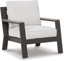 Signature Design by Ashley Outdoor Tropicava HDPE Patio Lounge Chair, Taupe