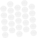 IMIKEYA 50Pcs Clear Cupcake Boxes with Dome Lids Muffin Holders Pet Containers for Desserts for Weddings Birthday Parties Easy Design for Convenient