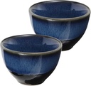 2pcs Ceramic Sake Cups Japanese Style Wine Cups for Tea and Sake Smooth Pottery Unique Glaze for Home Special Occasions