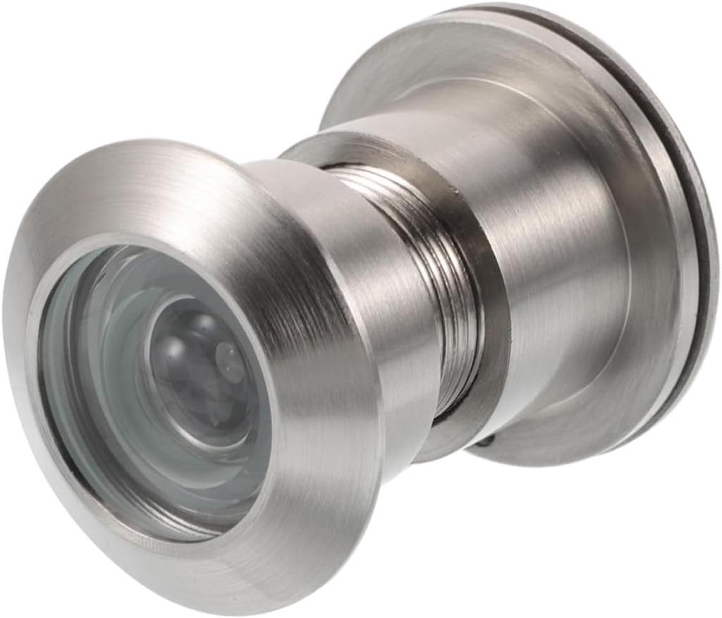 Mikikit Heavy Duty Privacy Peephole Viewer Protective Back Cover High Definition Wide Angle Lens for Front Doors Home Office and Hotel Use Tamper Resistant Design