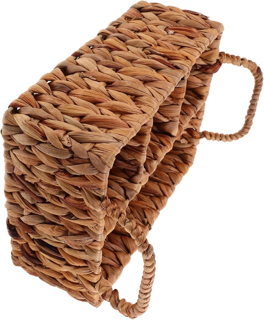 Alipis Organizing Pantry Baskets Woven Storage Holder for Cutlery Desktop Sundry Organizer Basket