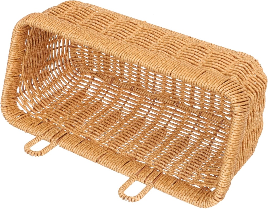 Onion Garlic Storage Basket Woven Rattan Wall Hanging Basket for Kitchen