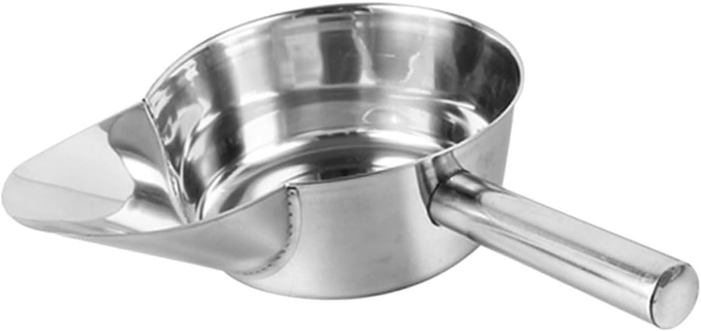 Stainless Steel Food Shovel Multifunctional Scoop for Frying Chicken French Fries and More Smooth Surface Easy to Clean Kitchen Supply