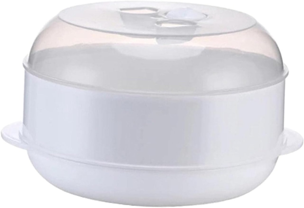 Efficient Microwave Steamer for Cooking, single layer