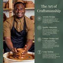 ALWAYS AZUL POTTERY 4 Inch Tall Dragonfly Salt and Pepper Shakers in Real Red Glaze - Handcrafted Stoneware Seasoning Dispenser - Glazed Pottery Design - Great for Dining Table, Kitchen & More