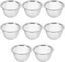 YARNOW 8 Pcs Stainless Steel Tea Infuser Basket, 3 Inch Diameter, Teapot Mesh Strainer Insert for Loose Leaf Tea and Coffee Brewing