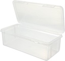 Leakproof Bread Toast Box Transparent Food Storage Container Seal for Kitchen Pantry Convenient Crisper for Bread Fruit and Condiments