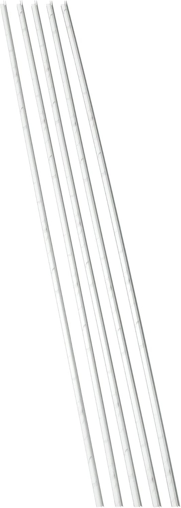 Palisade 94 in. Inside Corner Trim in Carrara Marble (5 Pack)