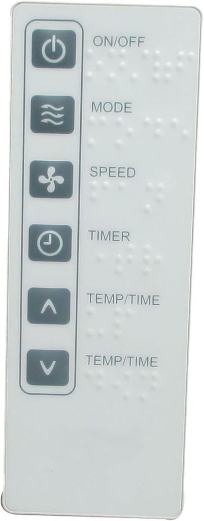 Hotsmtbang Replacement Remote Control Compatible for Haier ESA406K-L ESA406K-T 0010401358A ESA405L ESA406J HTWR10XCK HTWR12VCK HTWR12XCK Room Air Conditioner