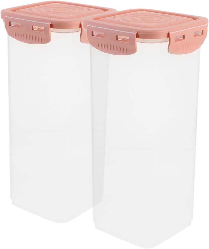 STOBOK 2pcs Airtight Bread Box and Yogurt Fermentation Cup Food Storage for Bread Yogurt and Cereal Kitchen Countertop