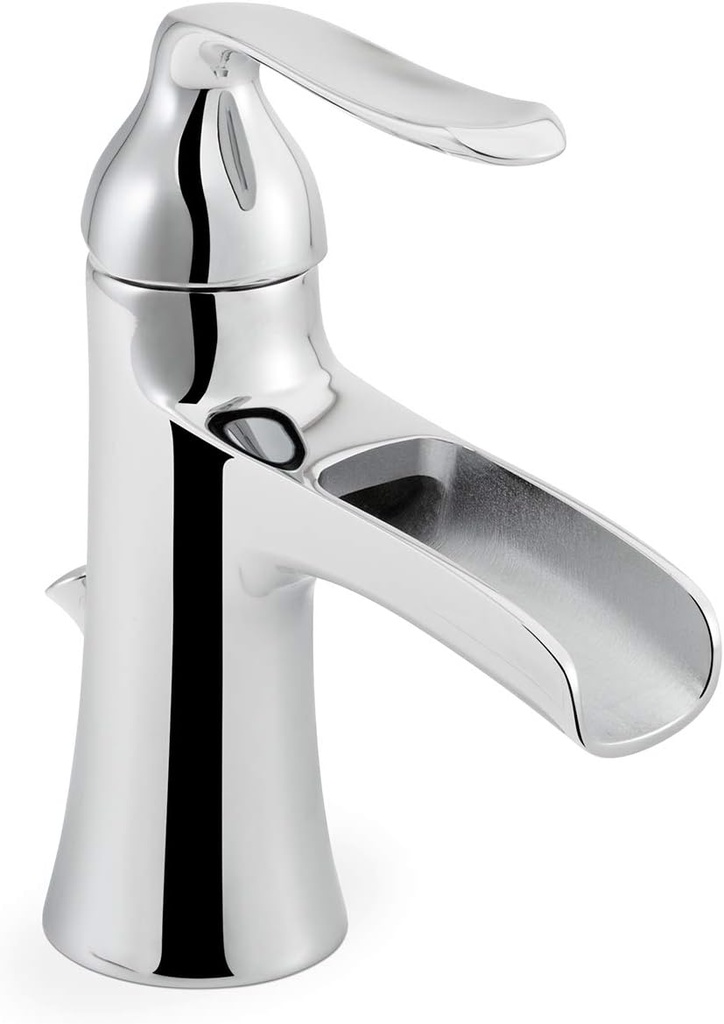 Speakman SB-1211-E Caspian Collection Single Lever Faucet, Polished Chrome, 1.2