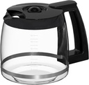 14-Cup Glass Carafe Replacement for Cuisinart Coffee Maker Models DCC-2200RC, DCC-2200, DCC-2600, DCC-2800, DCC-3200, DCC-3200P1, DCC-3200FR, DCC-T20, DCC-1800FR, CBC-7400, CBC-7000PC