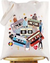 WZMPA Singer Album Show Tote Bag Singer Concert Gift The Show Reusable Grocery Bag Singer Merchandise