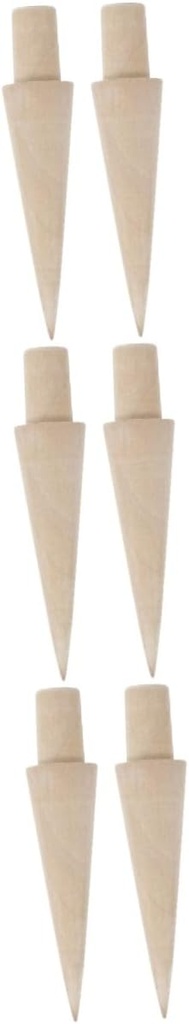 Cabilock 6pcs Cone Shape Ice Cream Mold Diy Rolling Tool for Homemade Desserts Ergonomic Design for Easy Use for Ice Cream Baking and Treats