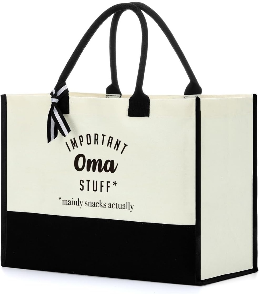 FORBIDDEN PAPER Gifts Tote Bag Important Stuff Tote Gift Gifts Birthday for Shopping Bag Grocery Bag Utility Tote