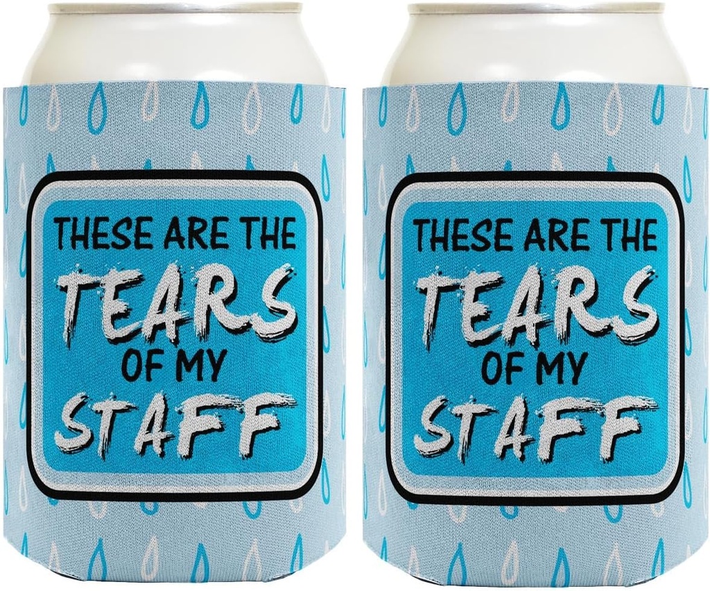 Funny Manager Gifts These Are The Tears of My Staff 2-Pack Can Drink Thermocoolers