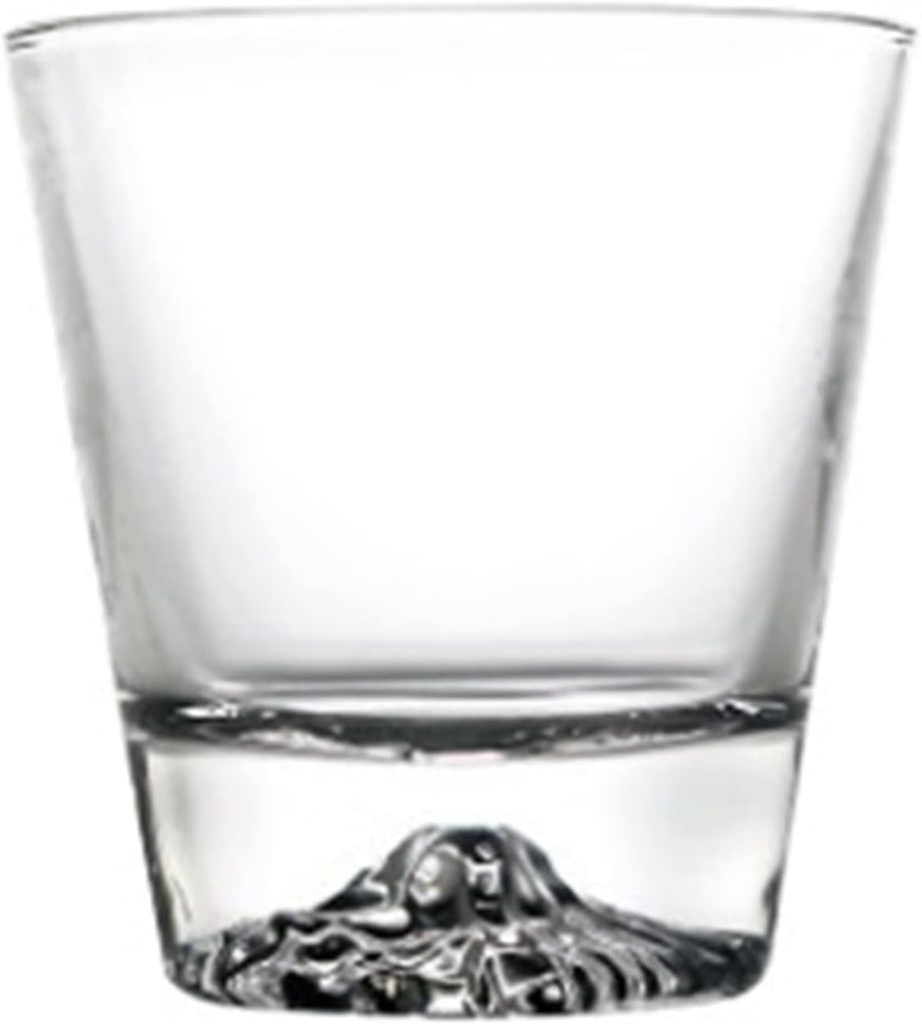 Water Cup Phnom Penh Transparent Glass Cups Pink Water Glasses Clear Glass Cold Drink Juice Cup (Color : Fully transparent)