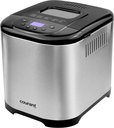 Courant Bread Maker Machine 3 Loaf sizes, Gluten-free, sugar-free, Natural Sourdough, Total 15 Pre-Programmable Cycles, Delay Timer, Easy to Use, Warm Feature - Stainless Steel Automatic