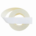 White Edge Banding Tape Not Melamine PVC,1-1/2 inch x26ft UV Painted,Pre-glued Iron On Wood Veneer Roll,Real Wood Edging Band Strips with Hot Melt Adhesive for Cabinet Plywood Furniture
