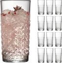 Libbey 70309 Ocular Set of 12 Drinking Glasses/Cocktail Glasses with 473 ml