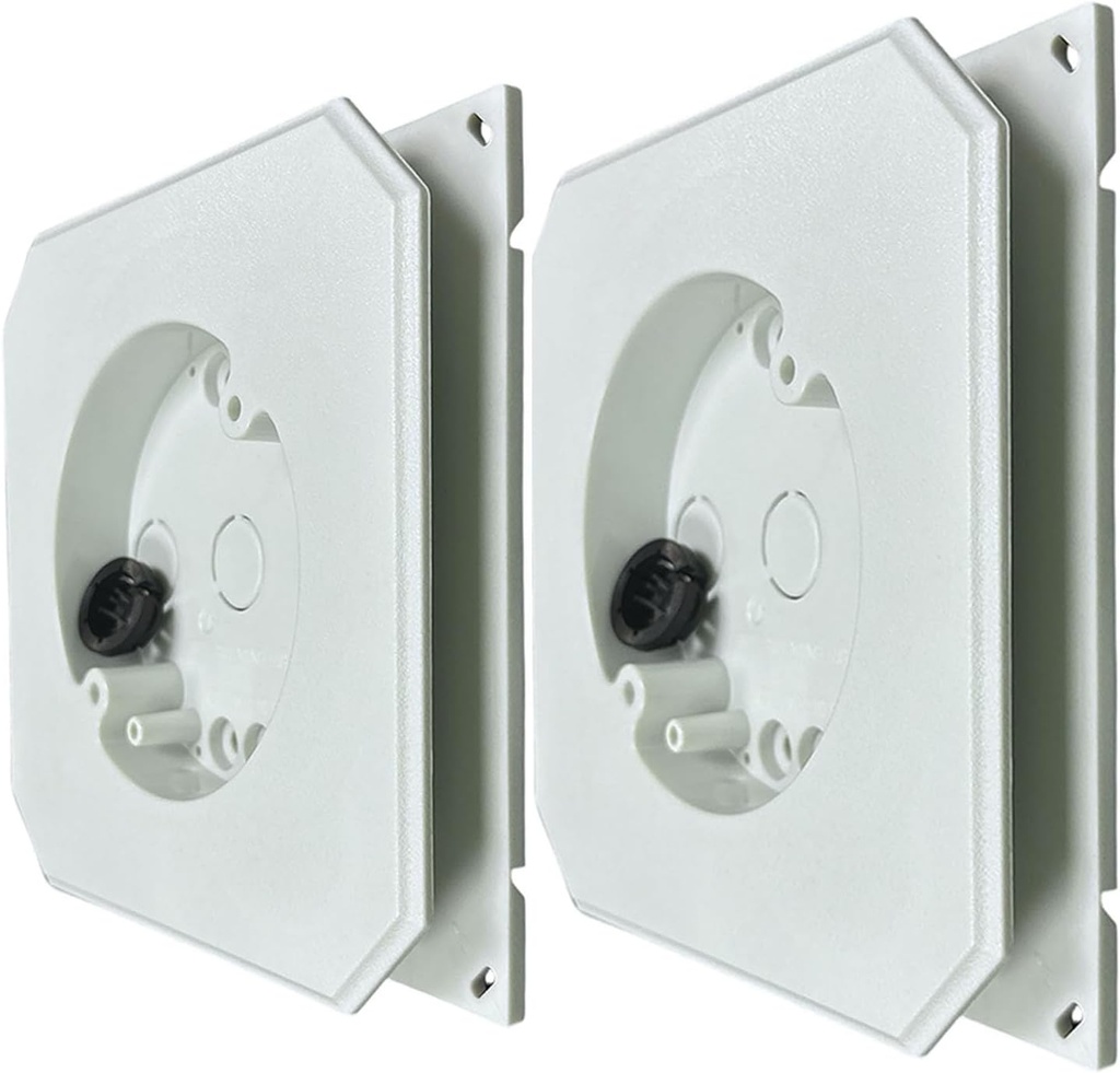 iMBAPrice 8141F-2 (2-Pack) Non- Metallic Siding Mounting Block with Built-in Electrical Box