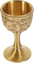 DECHOUS Retro Dragon and Phoenix Goblet Multi Functional Embossed Cup Chalice for Parties and Home Decor Elegant Decorative Drinkware