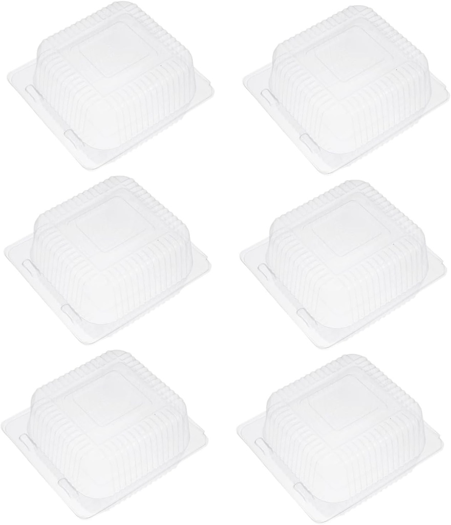 100pcs Cake Boxes Lids Party Favor Boxes for Cupcake Baked Goods Containers for Wedding Birthday