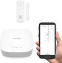 YoLink LoRa Smart Door Sensor Starter Kit: Hub & Door Sensor - Door Left-Open Reminders, up to 1/4 Mile Open-Air Range, up to 5 Year Battery Life, Alexa, IFTTT, Home Assistant