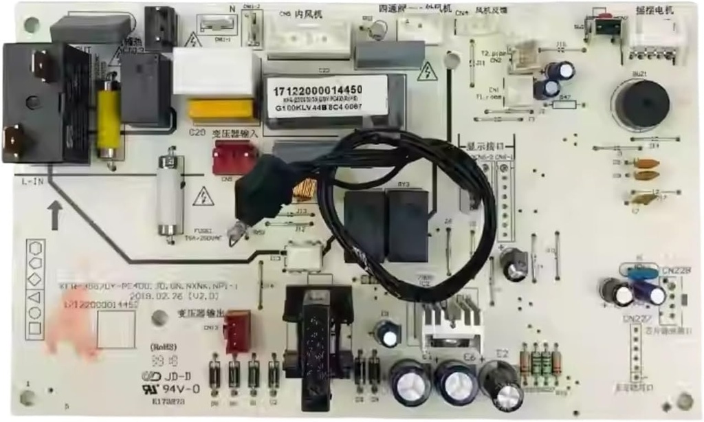 Compatible for Midea, Air Conditioning Motherboard KFR-23/26/32/35G/DY-PC400 Air Conditioning Parts Replacement