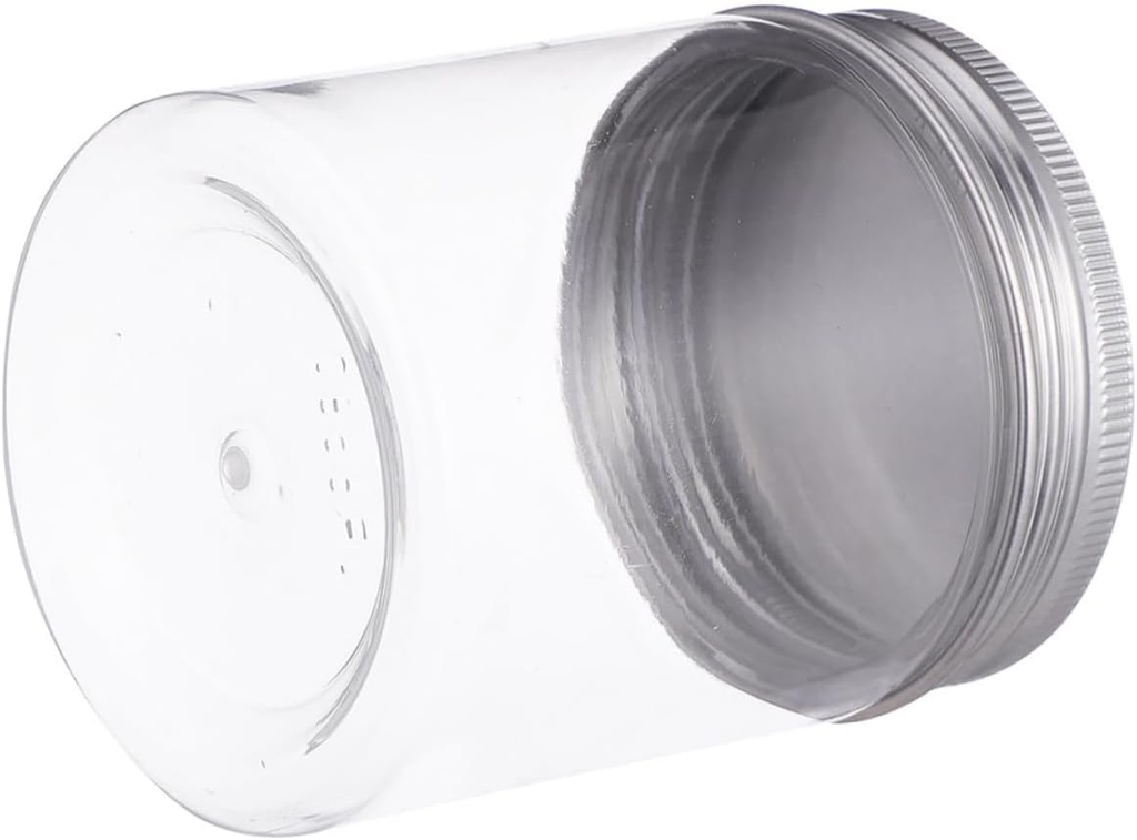 PRETYZOOM 1set Transparent Sealed Storage Canisters for Nuts Cookies and Dry Fruits Airtight Food Storage Jars for Kitchen Organization Height