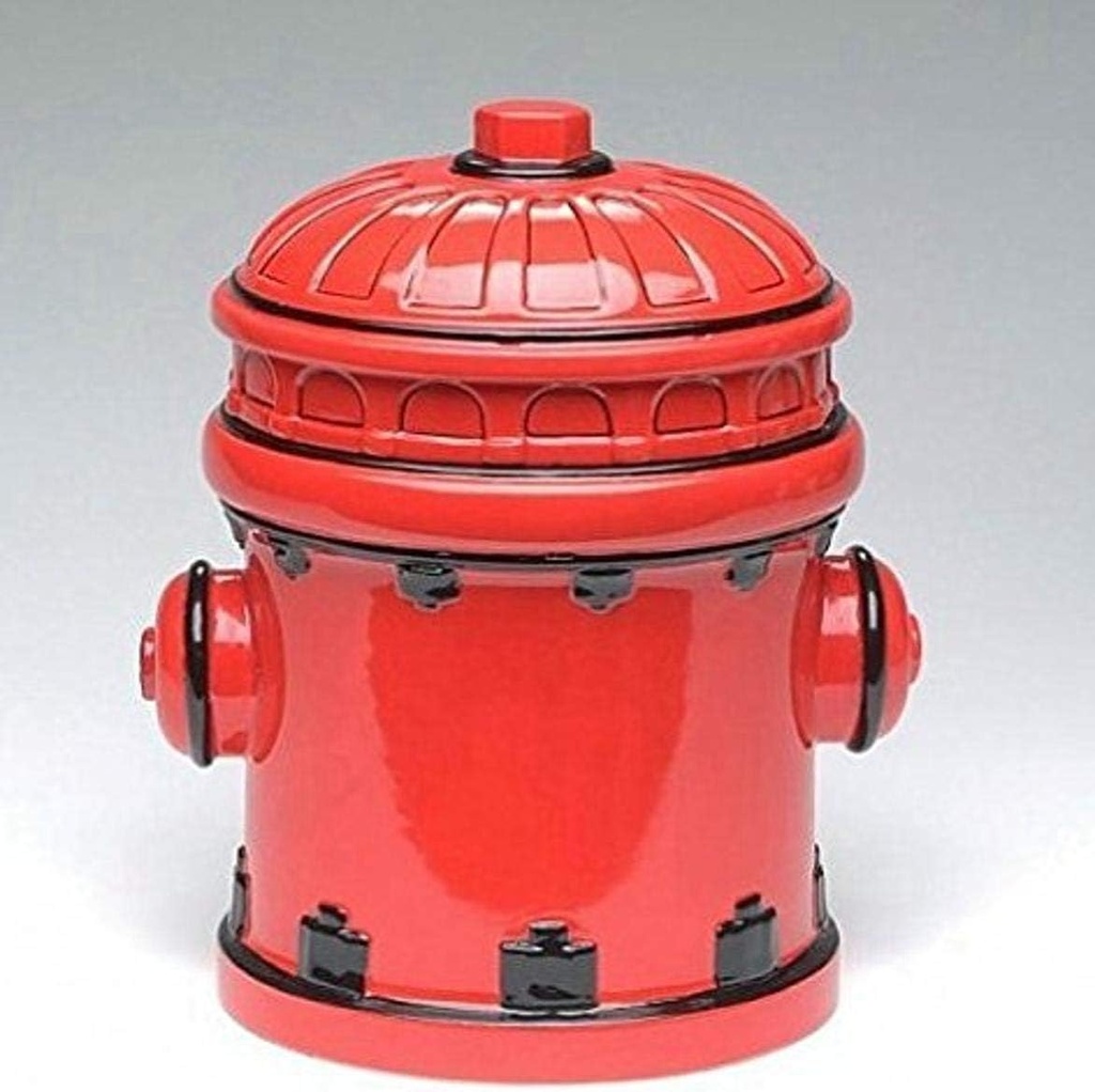 Who Let the Dawgs Out Fire Post Cookie Jar, 10-Inch