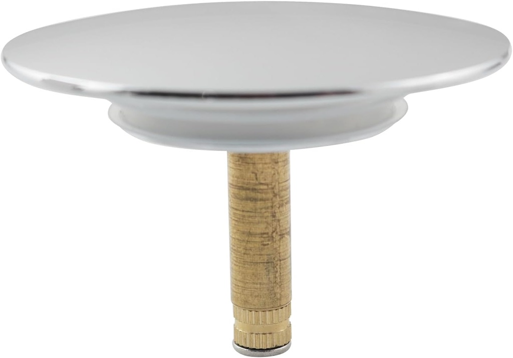 LQ Industrial Washbasin Kitchen Bathroom Sink Drain Plug Stopper Adjustable 50-60mm Copper Water Sealing Cap Bath Fixture