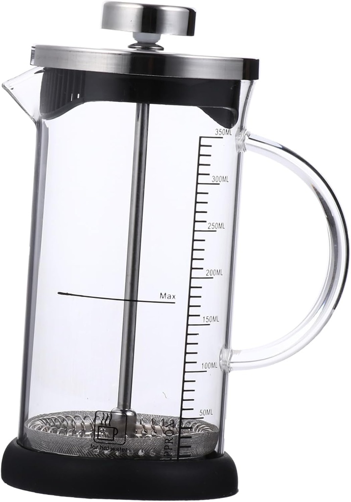 Amosfun 1pc Stainless Pot Scale for Coffee Tea and Beverages for Housewarming Capacity Filtration Function