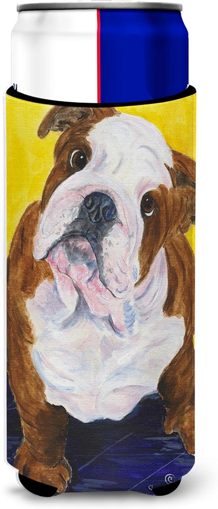 English Bulldog Ultra Beverage Insulators for slim cans