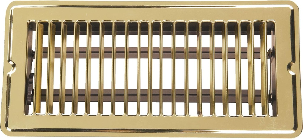 Stamped Brass Floor Register