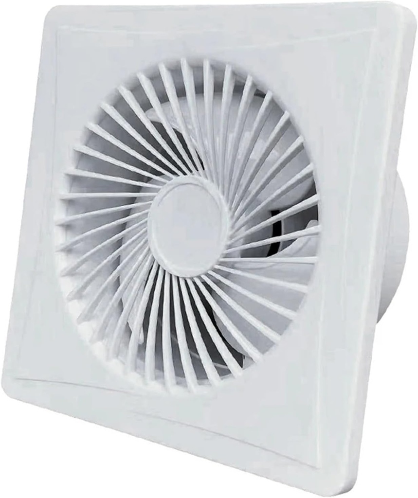 Ventilation Fan, Solar 12V Extractor Ventilation Fan Anti-Mosquito Design Wall Mounted Vent Fans Kitchen Bathroom,Bathroom fan