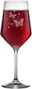 Flashideas Butterfly Red Wine Glasses 18 oz Stemmed Wine Glass Water Juice Glasses Elegant Sparkling Wine Glass Bar Glassware for Wedding Restaurant Bar