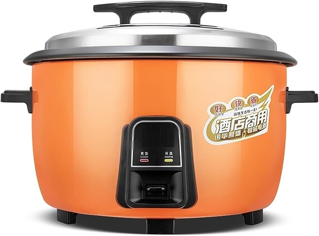 Large Rice Cooker (8L-45L) Commercial Thickened Non-stick Rice Cooker, Automatic Insulation, for Restaurants, Canteens, Schools，US/EU Used(45L)