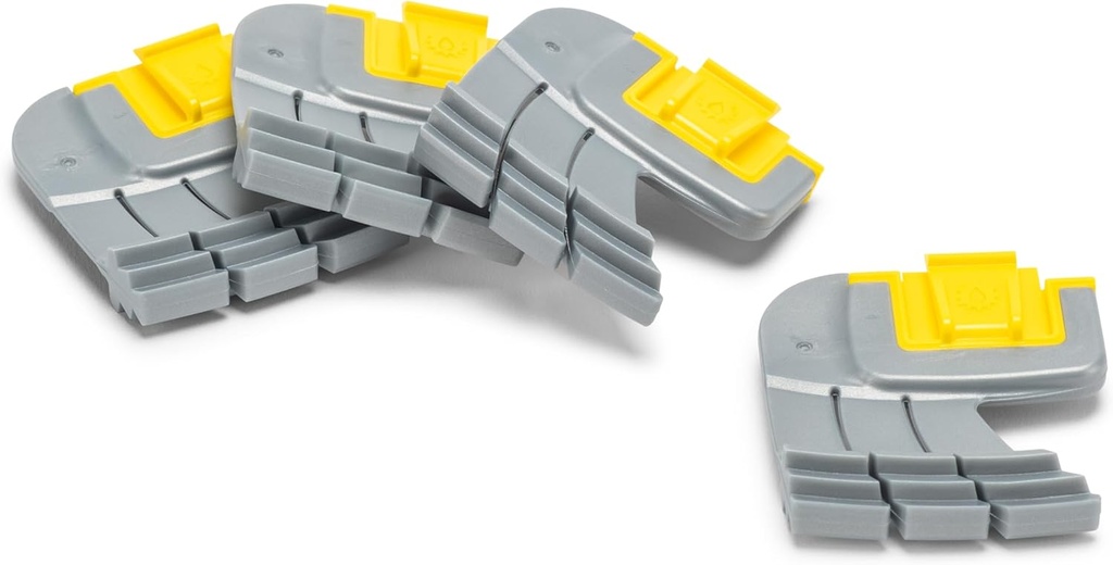 Zodiac Genuine Parts Cyclonic Srubbing Brushes R0714400, 4-Pack, Replace Dirty or Worn Brushes for Zodiac MX6, MX6 Elite, MX8, and MX8 Elite, Also Polaris MAXX, Atlas, and Atlas XT