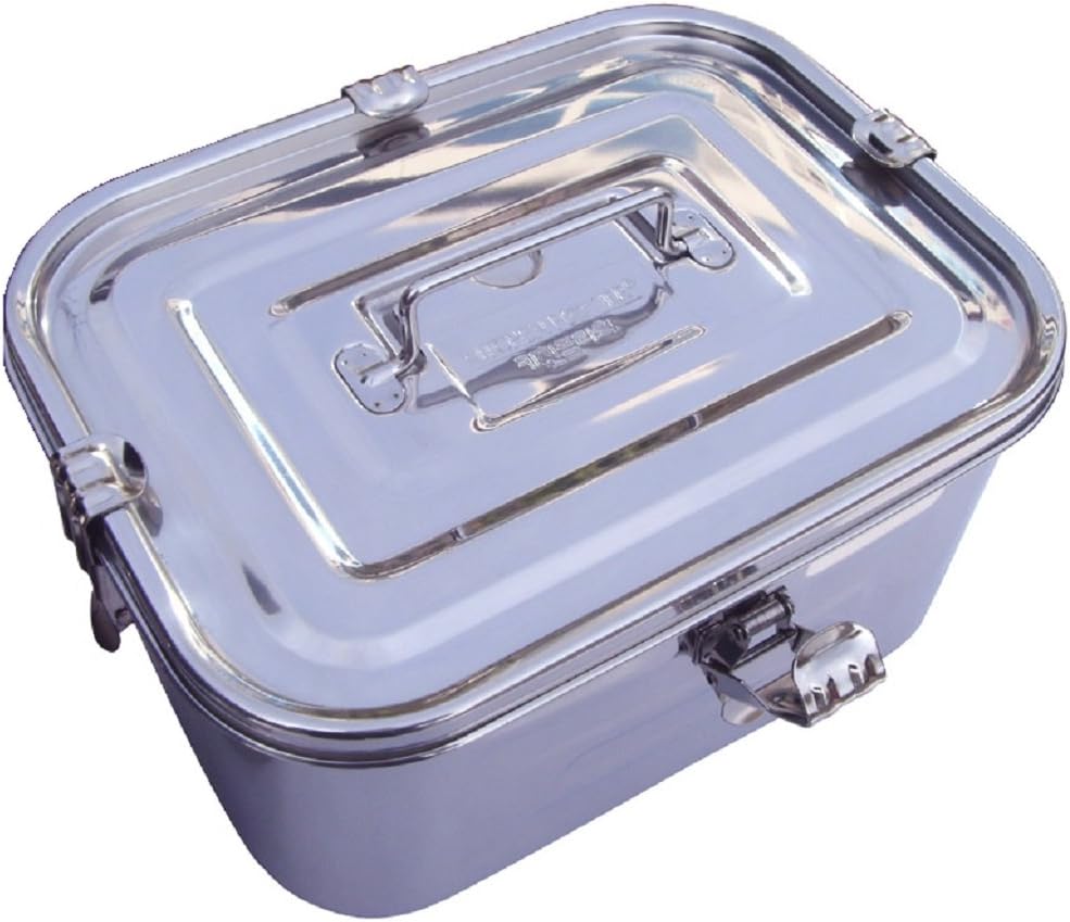 Stainless Steel Rectangular Kimchi Food Storage Container (8L / 271oz / 12")