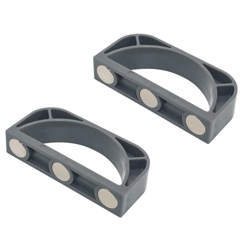 2Pcs Magnetic Ice Maker Scoop Holder Replacement, for Opal 1.0&2.0 Ice Maker, Grey