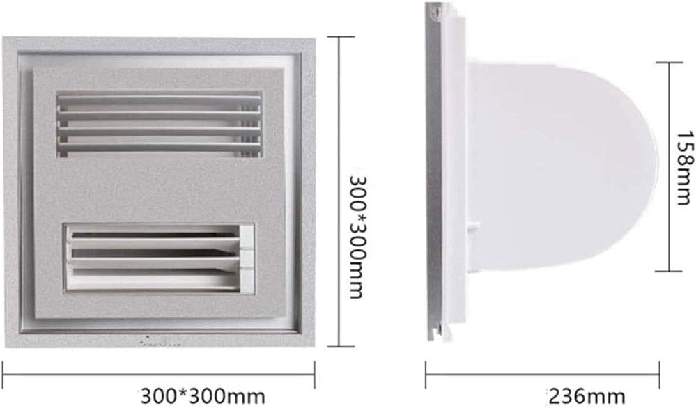Bathroom Fan, Bathroom Exhaust Fan, In-line Exhaust Fan Installation High-power Range Fume Ventilation Fan Bathroom Louver Ventilation Fan