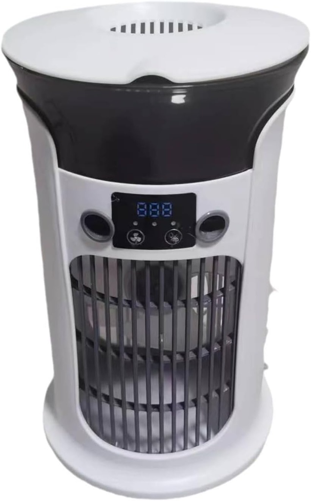 Small Portable Air Conditioning USB Charging Desktop Cooling Machine 3 Speeds Evaporative Windowless for Own Use