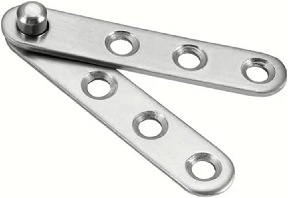 Rotating Hinge Pivot Door Household Door Accessories Hinge Stainless Steel Hardware Cabinet Side Shaft Turning Window Hinge